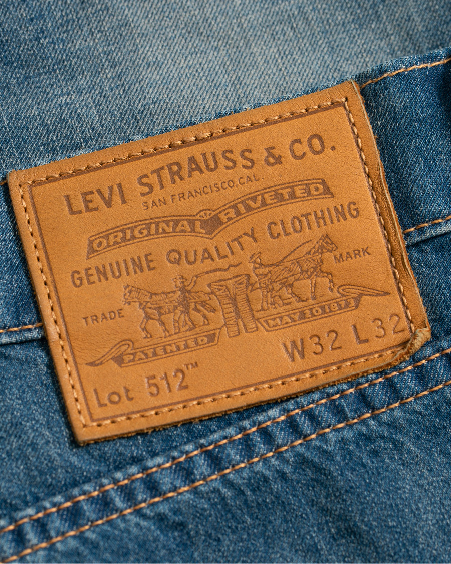 Hombres | Vaqueros | Levi's | 512 Fit Stretch Jeans Cioccolato Cool