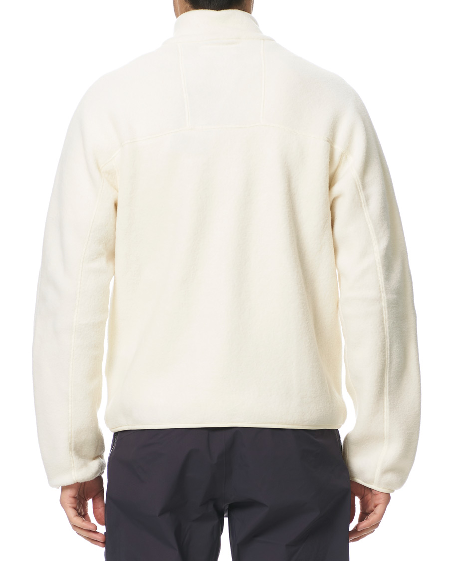 Hombres | Jerséis y prendas de punto | Peak Performance | Ben Gorham Fleece Full Zip Off White