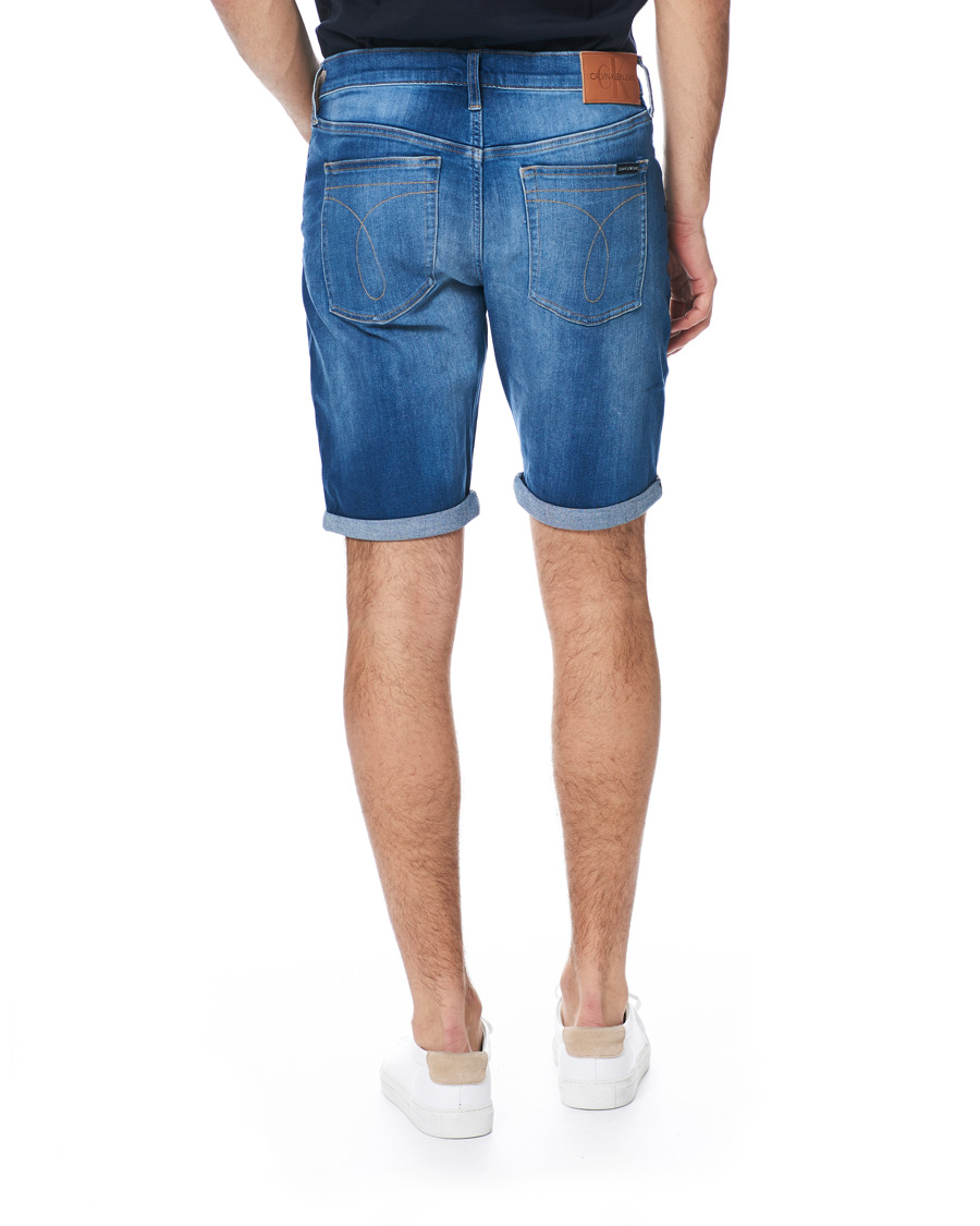 Hombres | Pantalones cortos | Calvin Klein Jeans | Regular Fit Shorts Mid Blue