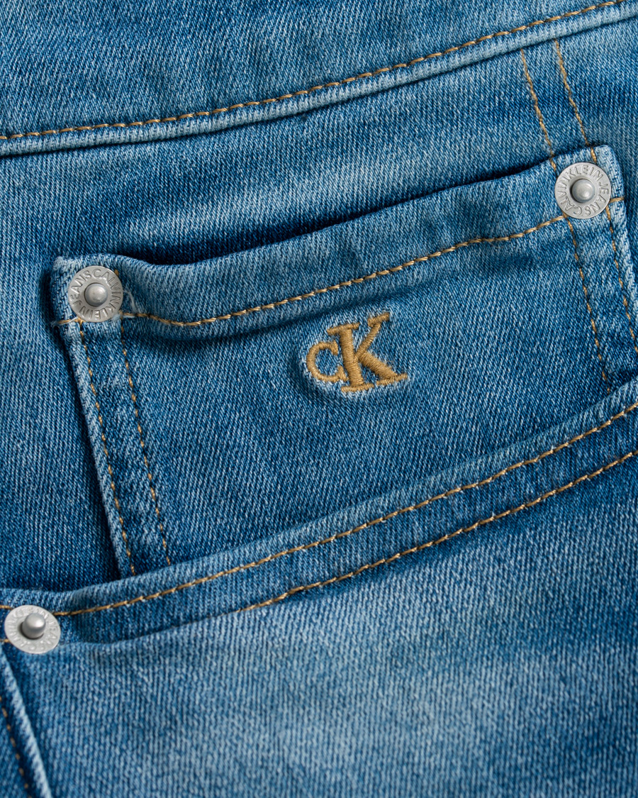 Hombres | Pantalones cortos | Calvin Klein Jeans | Regular Fit Shorts Mid Blue