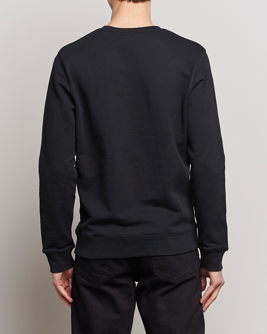 Hombres | Jerséis y prendas de punto | Lyle & Scott | Crew Neck Sweatshirt Jet Black