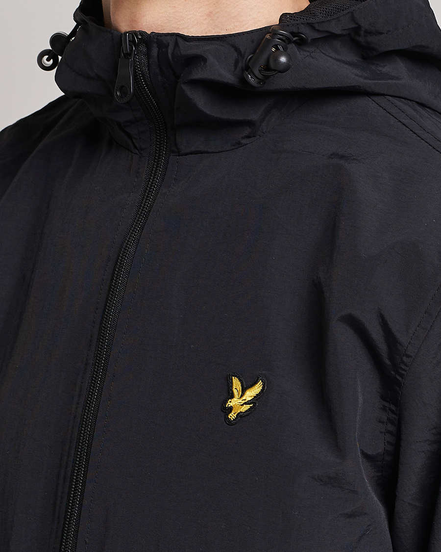 Hombres | Abrigos y chaquetas | Lyle & Scott | Zip Through Hooded Jacket Jet Black