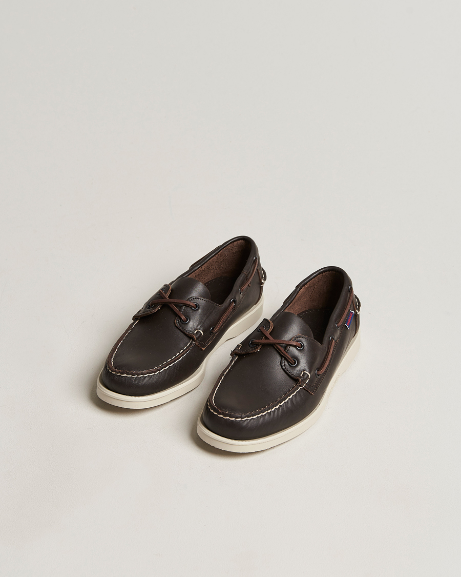 Hombres | Zapatos | Sebago | Dockside Boat Shoe Dark Brown