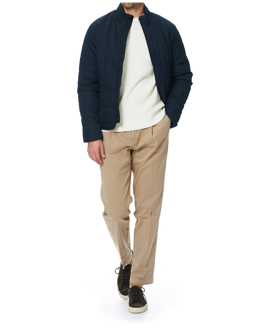 Hombres | Abrigos y chaquetas | Morris | Quilted Crew Jacket Navy