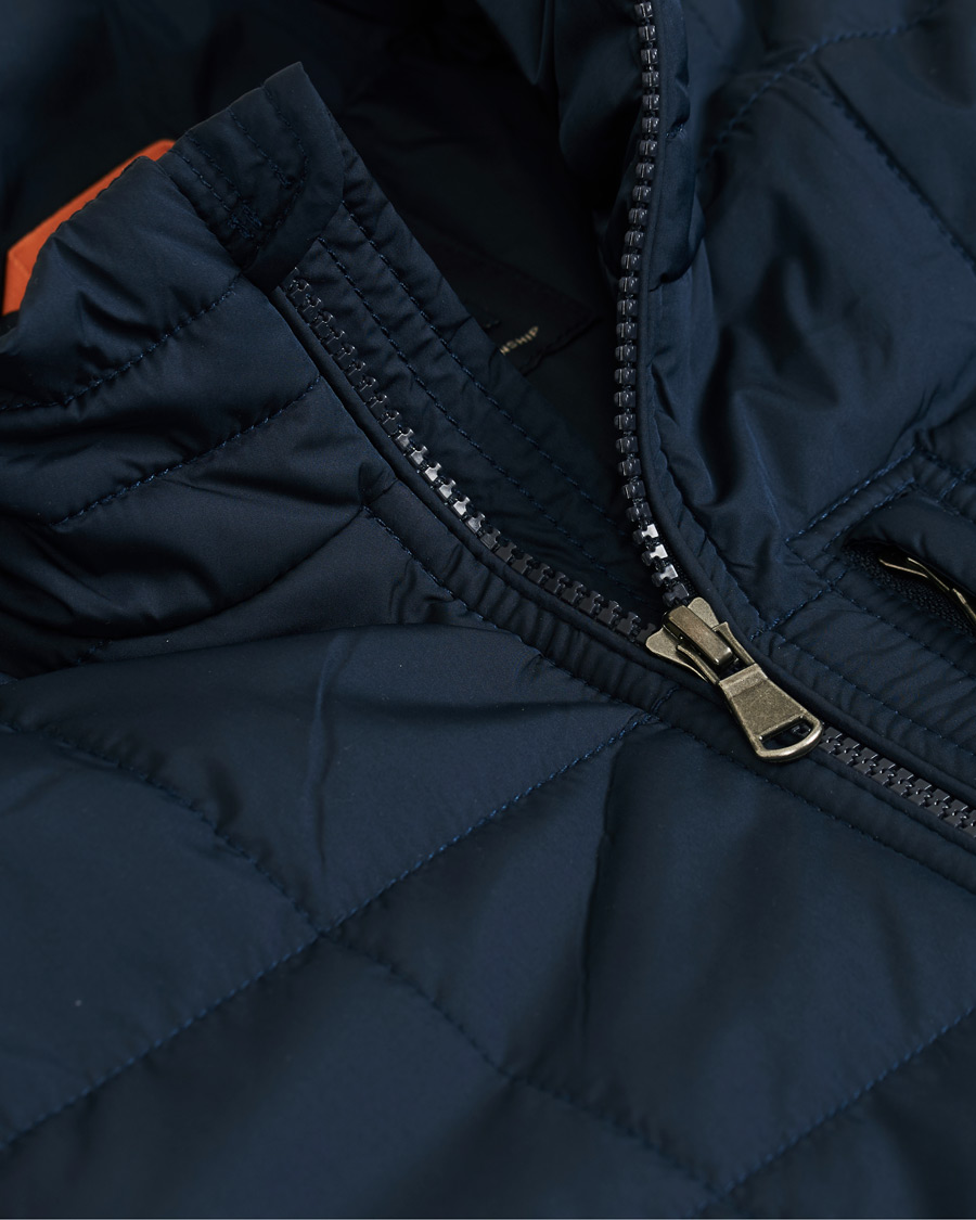 Hombres | Abrigos y chaquetas | Morris | Quilted Crew Jacket Navy