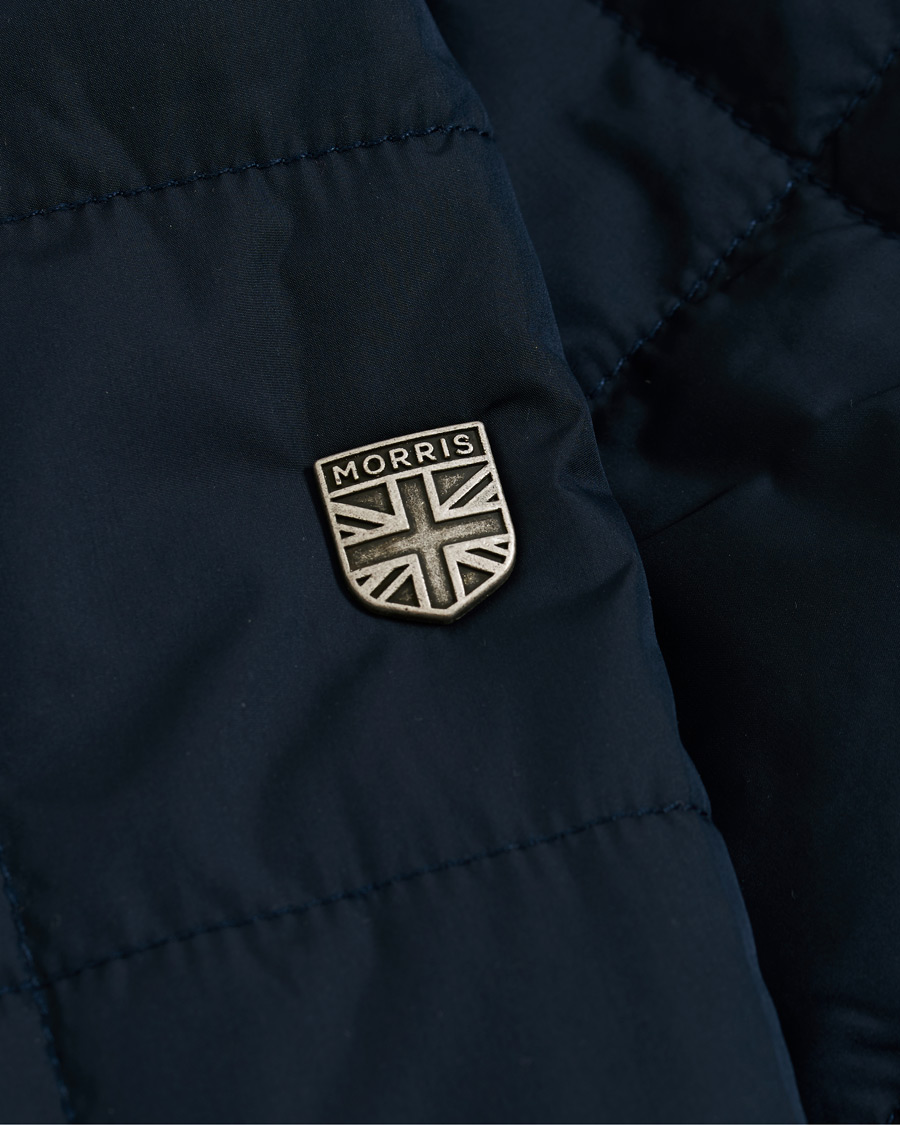Hombres | Abrigos y chaquetas | Morris | Quilted Crew Jacket Navy