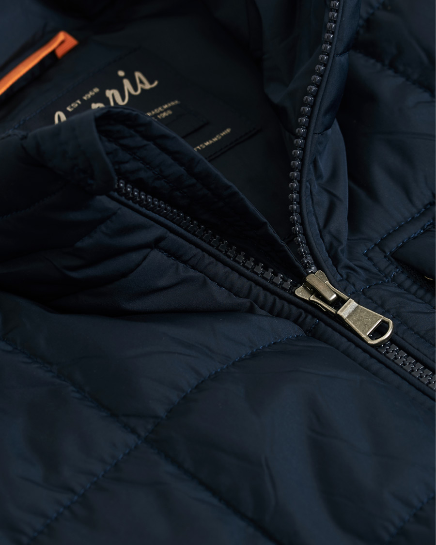 Hombres | Abrigos y chaquetas | Morris | Quilted Crew Vest Navy