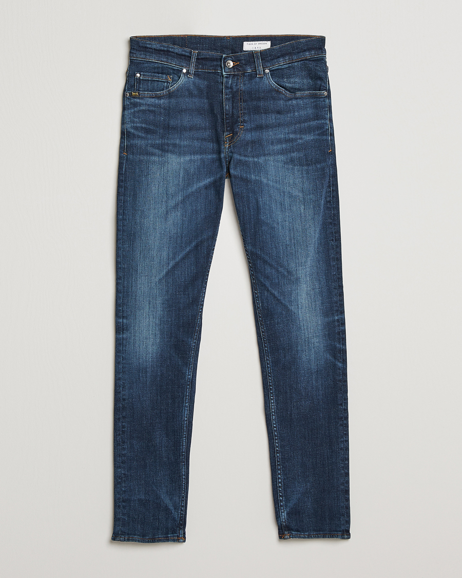 Hombres | Vaqueros | Tiger of Sweden | Evolve Super Stretch Top Jeans Medium Blue