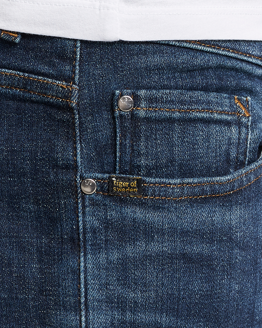 Hombres | Vaqueros | Tiger of Sweden | Evolve Super Stretch Top Jeans Medium Blue