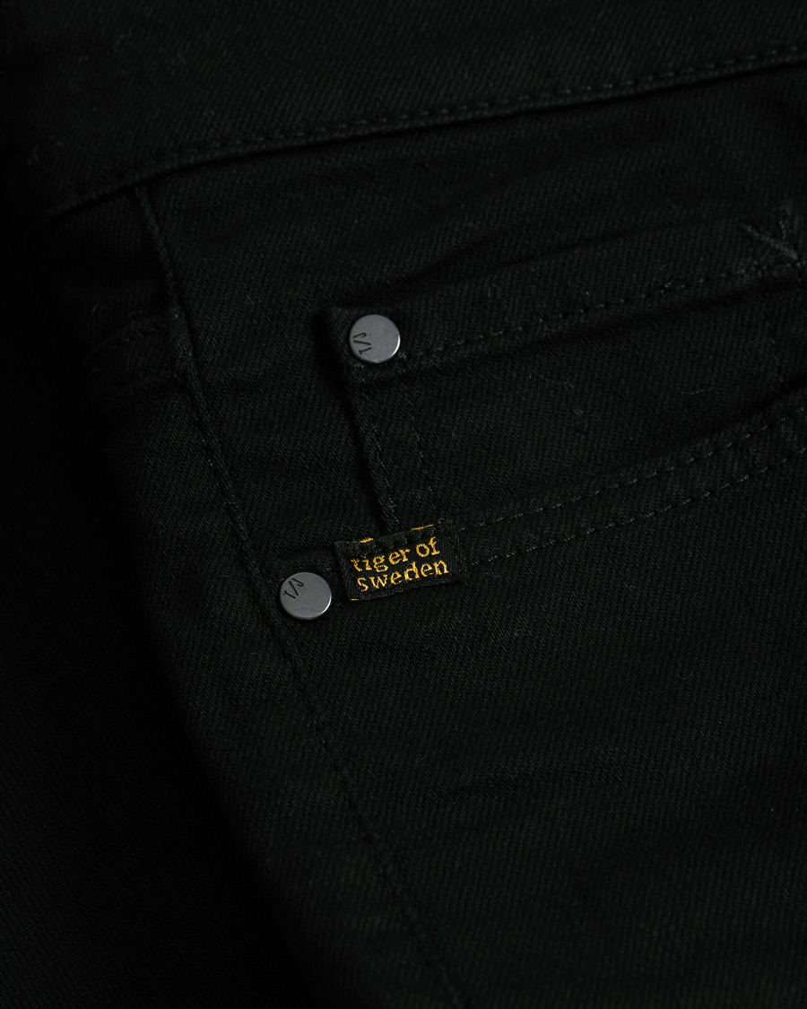 Hombres | Pantalones cortos | Tiger of Sweden Jeans | Ash Stretch Forever Shorts Black