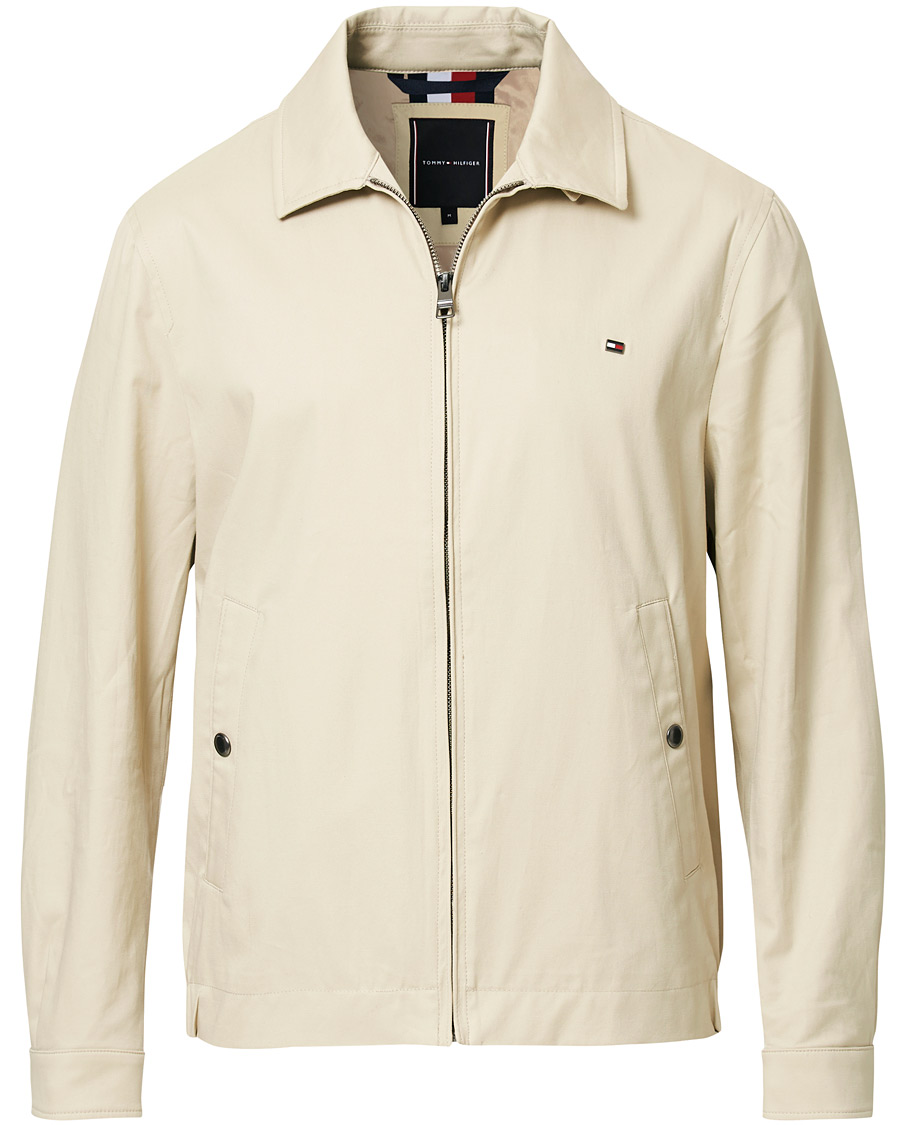Hombres | Abrigos y chaquetas | Tommy Hilfiger | Lightweight Cotton Harrington Jacket Light Stone