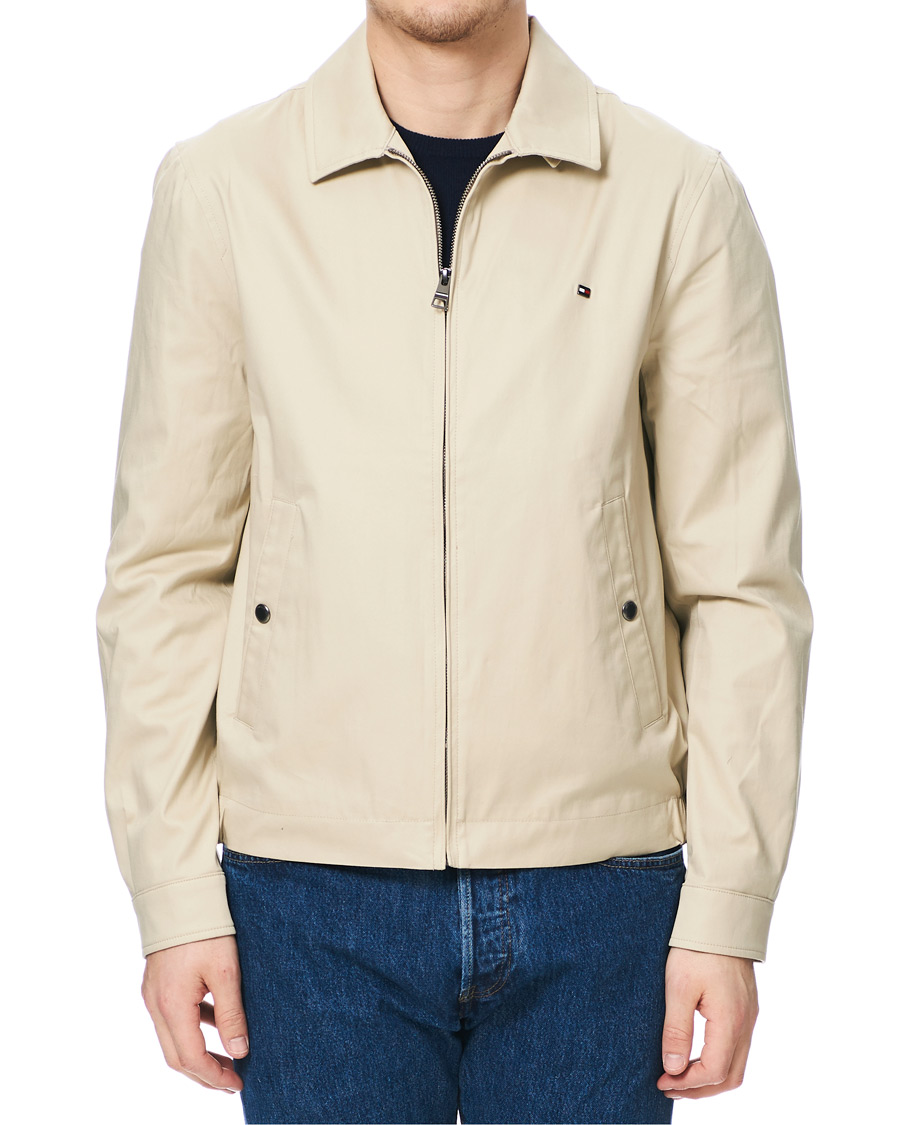 Hombres | Abrigos y chaquetas | Tommy Hilfiger | Lightweight Cotton Harrington Jacket Light Stone
