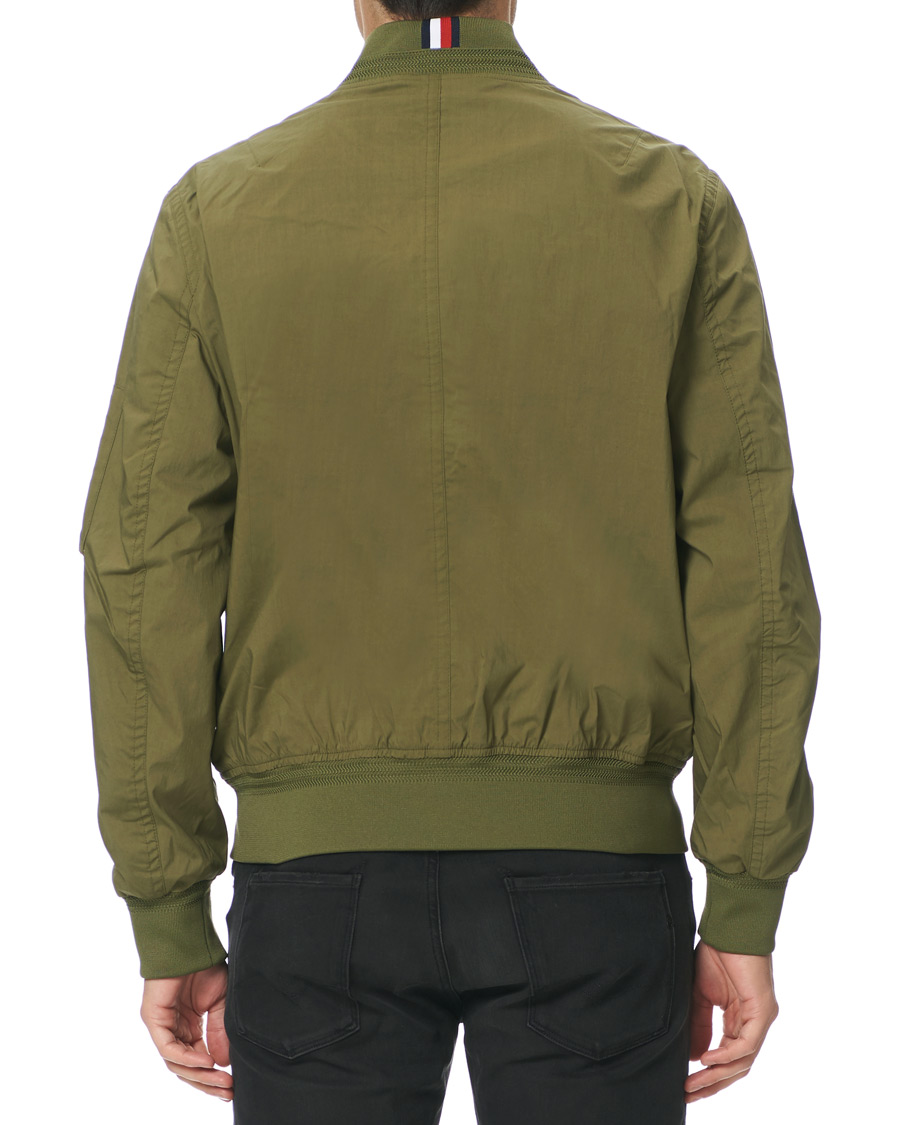 Hombres | Abrigos y chaquetas | Tommy Hilfiger | Lightweight Cotton Bomber Jacket Moss Green