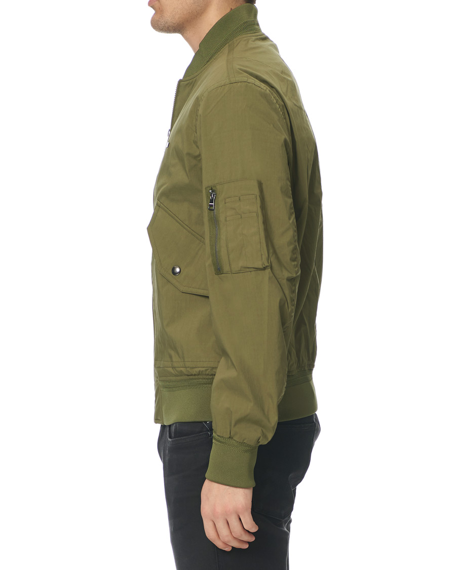Hombres | Abrigos y chaquetas | Tommy Hilfiger | Lightweight Cotton Bomber Jacket Moss Green