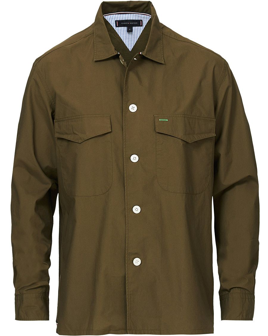 Hombres | Camisas | Tommy Hilfiger | Officer Overshirt Army Green