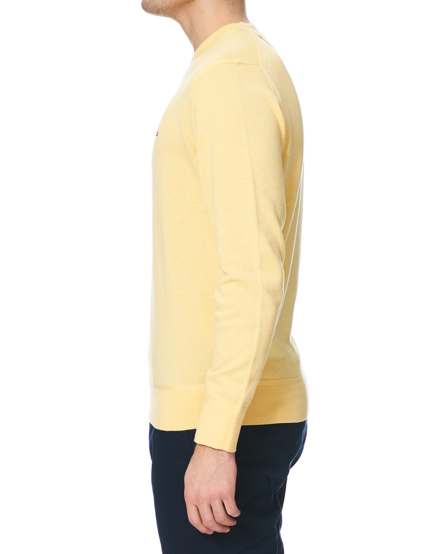 Hombres | Jerséis y prendas de punto | Tommy Hilfiger | Organic Cotton/Silk Crew Neck Pullover Sun Ray