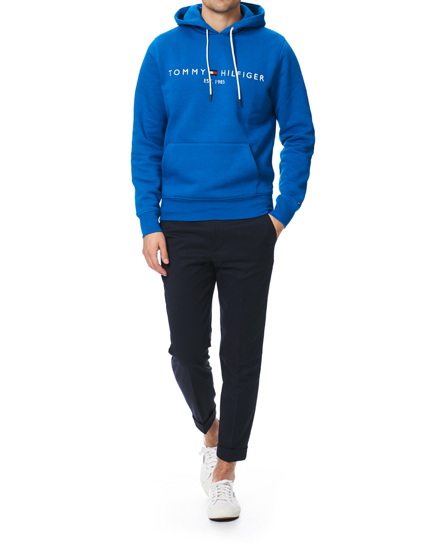 Hombres | Jerséis y prendas de punto | Tommy Hilfiger | Logo Hoodie Regatta Blue