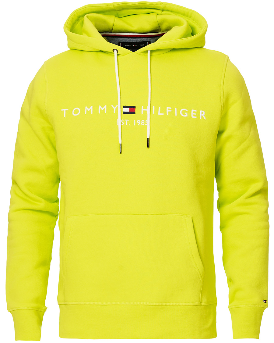 Hombres | Jerséis y prendas de punto | Tommy Hilfiger | Logo Hoodie Lemon Lime