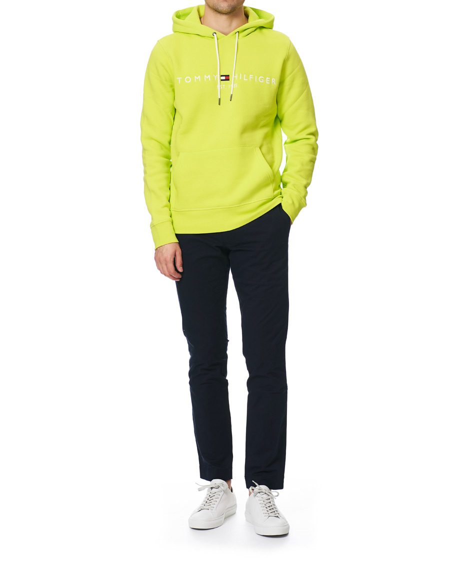 Hombres | Jerséis y prendas de punto | Tommy Hilfiger | Logo Hoodie Lemon Lime