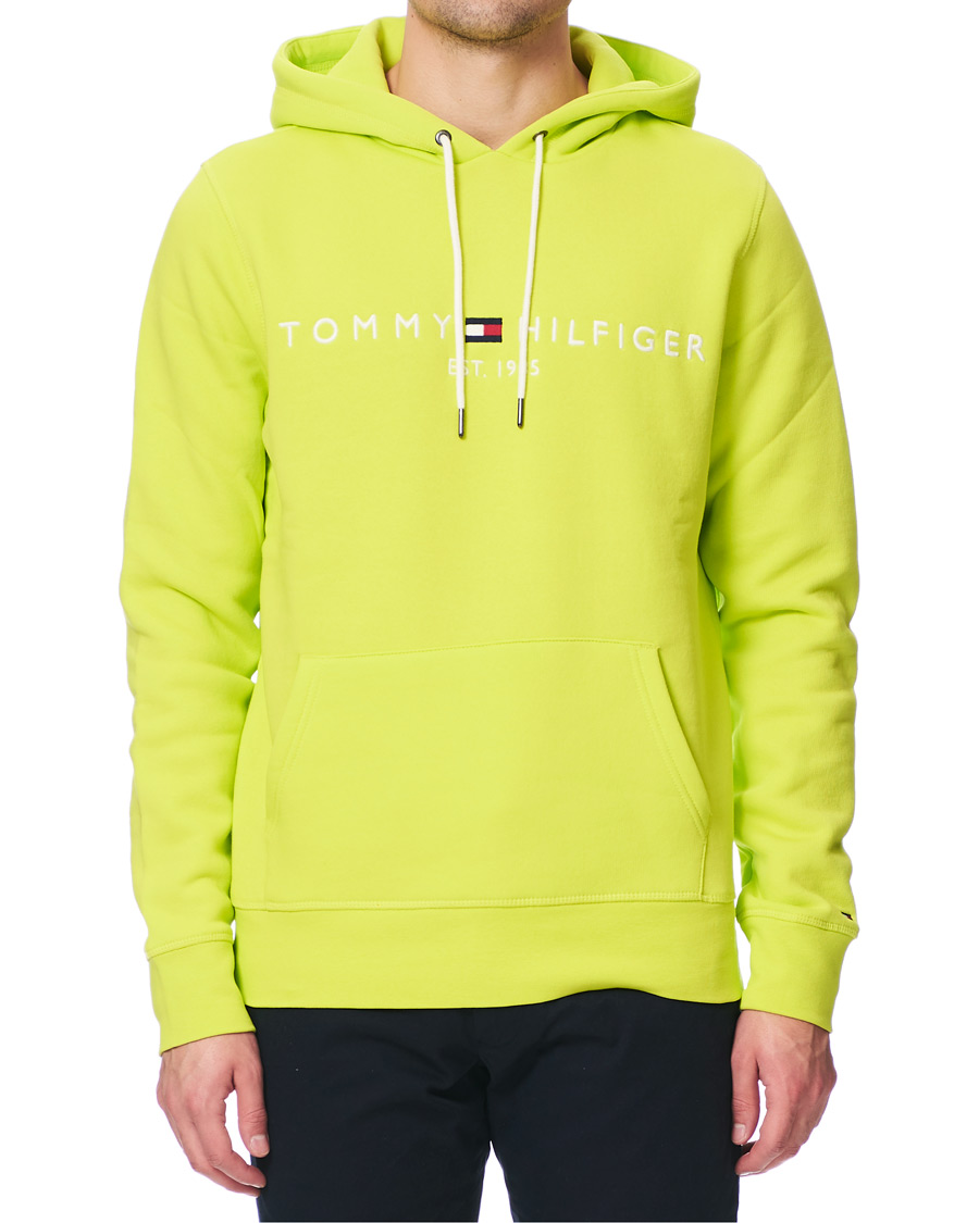 Hombres | Jerséis y prendas de punto | Tommy Hilfiger | Logo Hoodie Lemon Lime