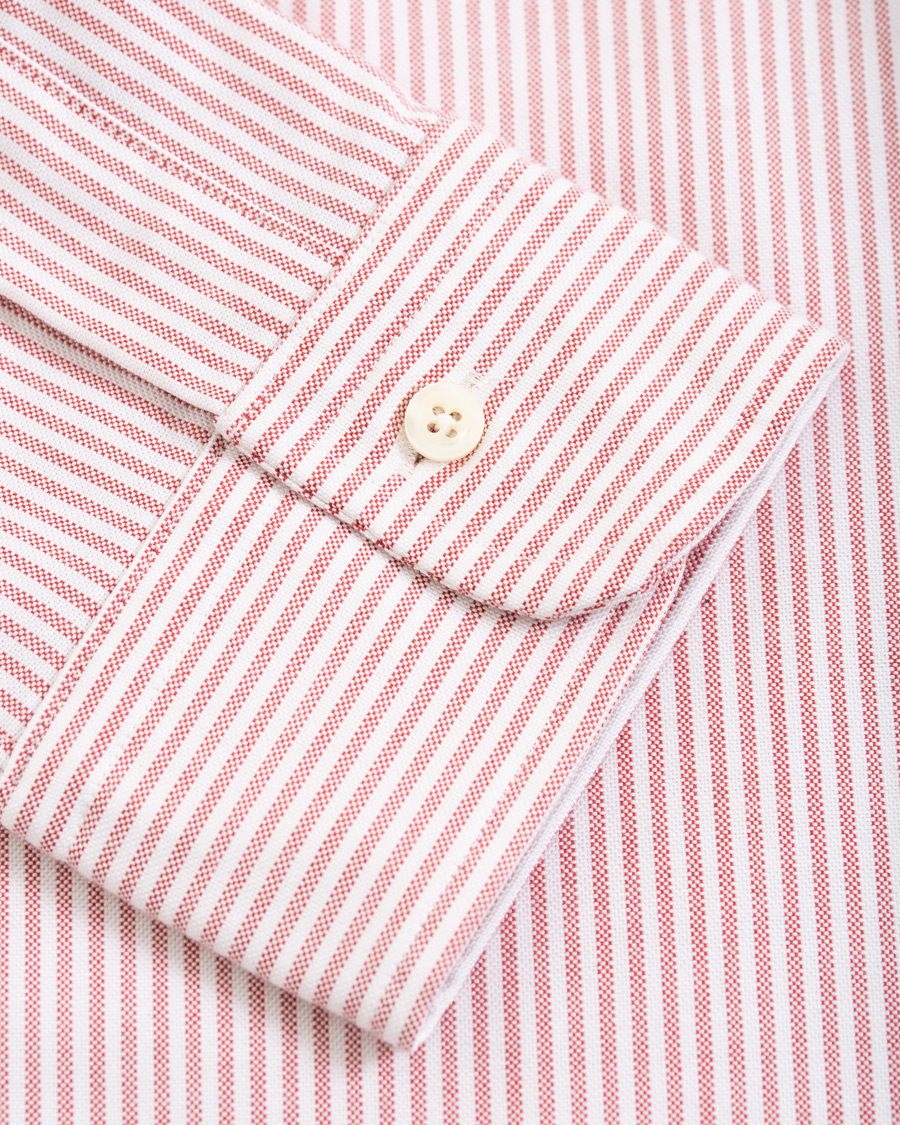 Hombres | Camisas | Brooks Brothers | Regent Fit Cotton Oxford Shirt Red/White