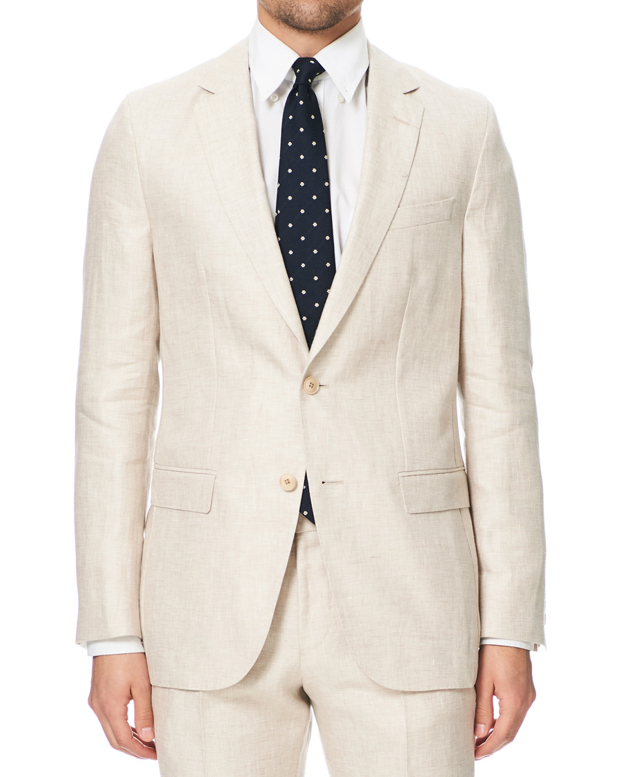 Hombres | Trajes | BOSS BLACK | BOSS Nelin/Ben Vegan Linen Suit Nature