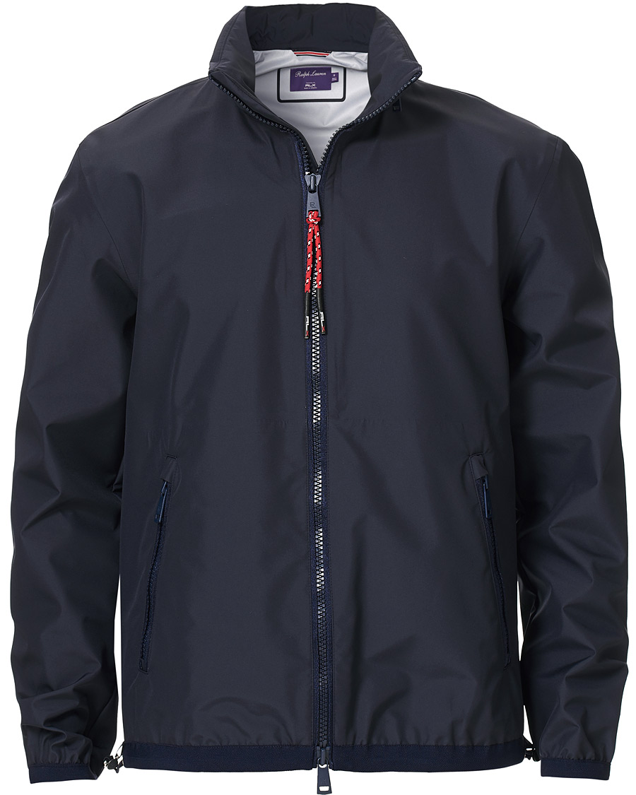Hombres | Abrigos y chaquetas | Ralph Lauren Purple Label | Waterproof Nylon Jacket Chariman Navy