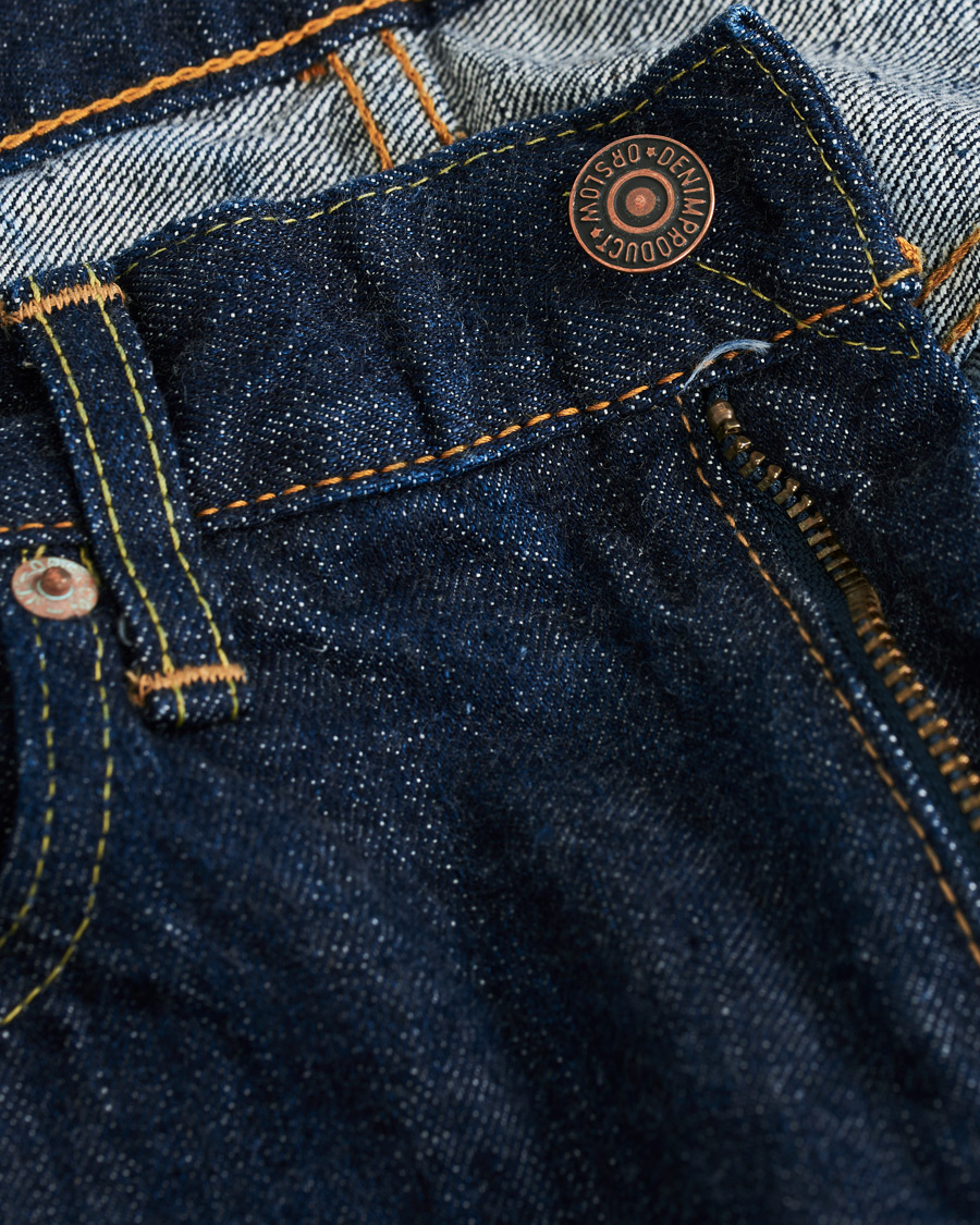 Hombres | Vaqueros | orSlow | Tapered Fit 107 Selvedge Jeans One Wash