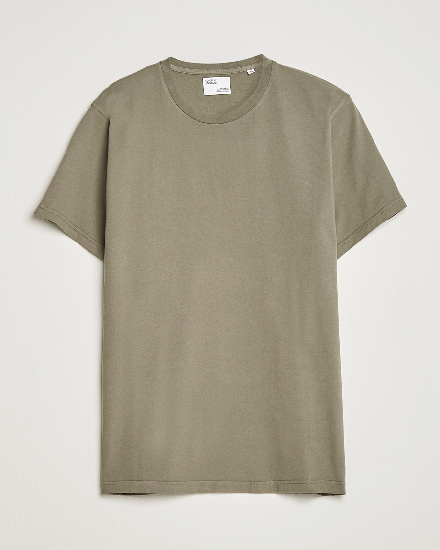 Hombres | Camisetas | Colorful Standard | Classic Organic T-Shirt Dusty Olive