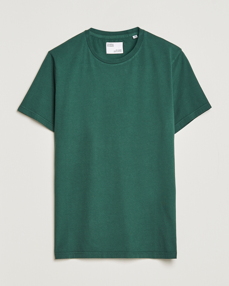 Hombres | Camisetas | Colorful Standard | Classic Organic T-Shirt Emerald Green