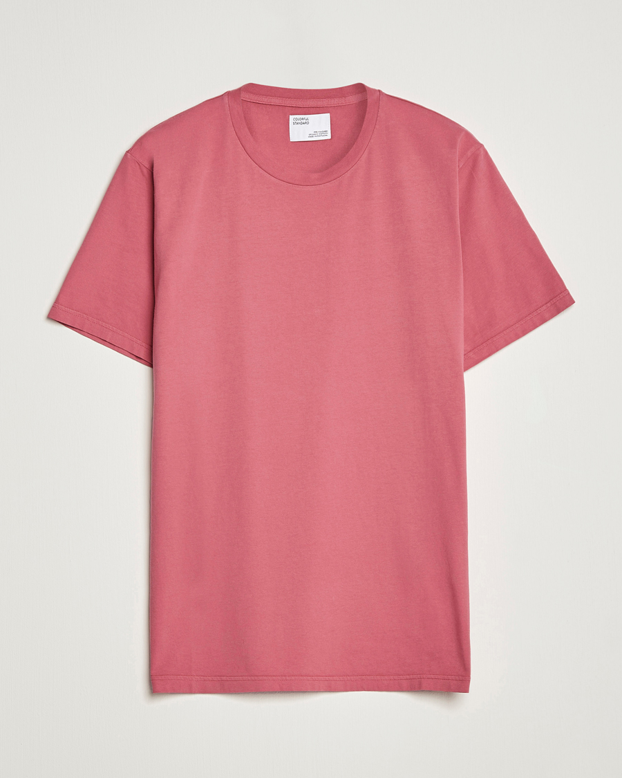 Hombres | Camisetas | Colorful Standard | Classic Organic T-Shirt Raspberry Pink
