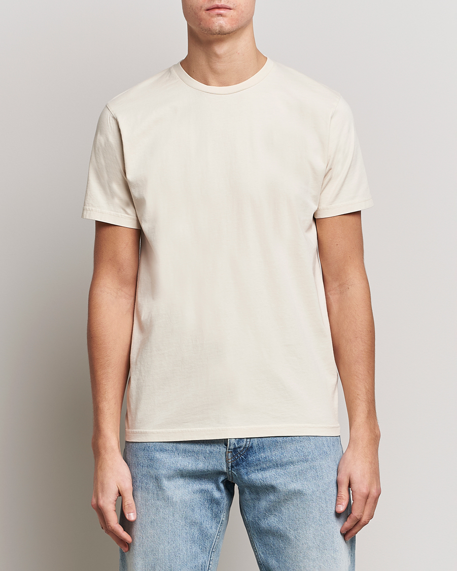 Hombres | Camisetas | Colorful Standard | Classic Organic T-Shirt Ivory White