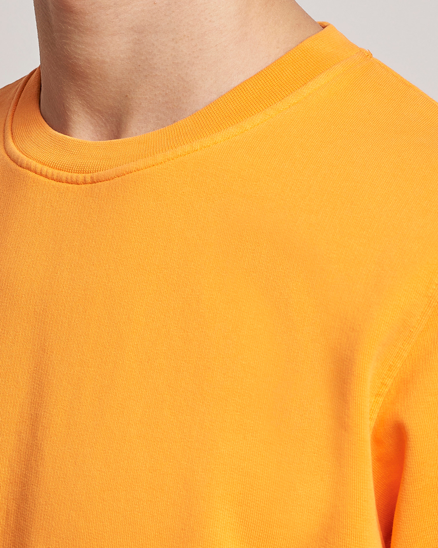 Hombres | Jerséis y prendas de punto | Colorful Standard | Classic Organic Crew Neck Sweat Sunny Orange