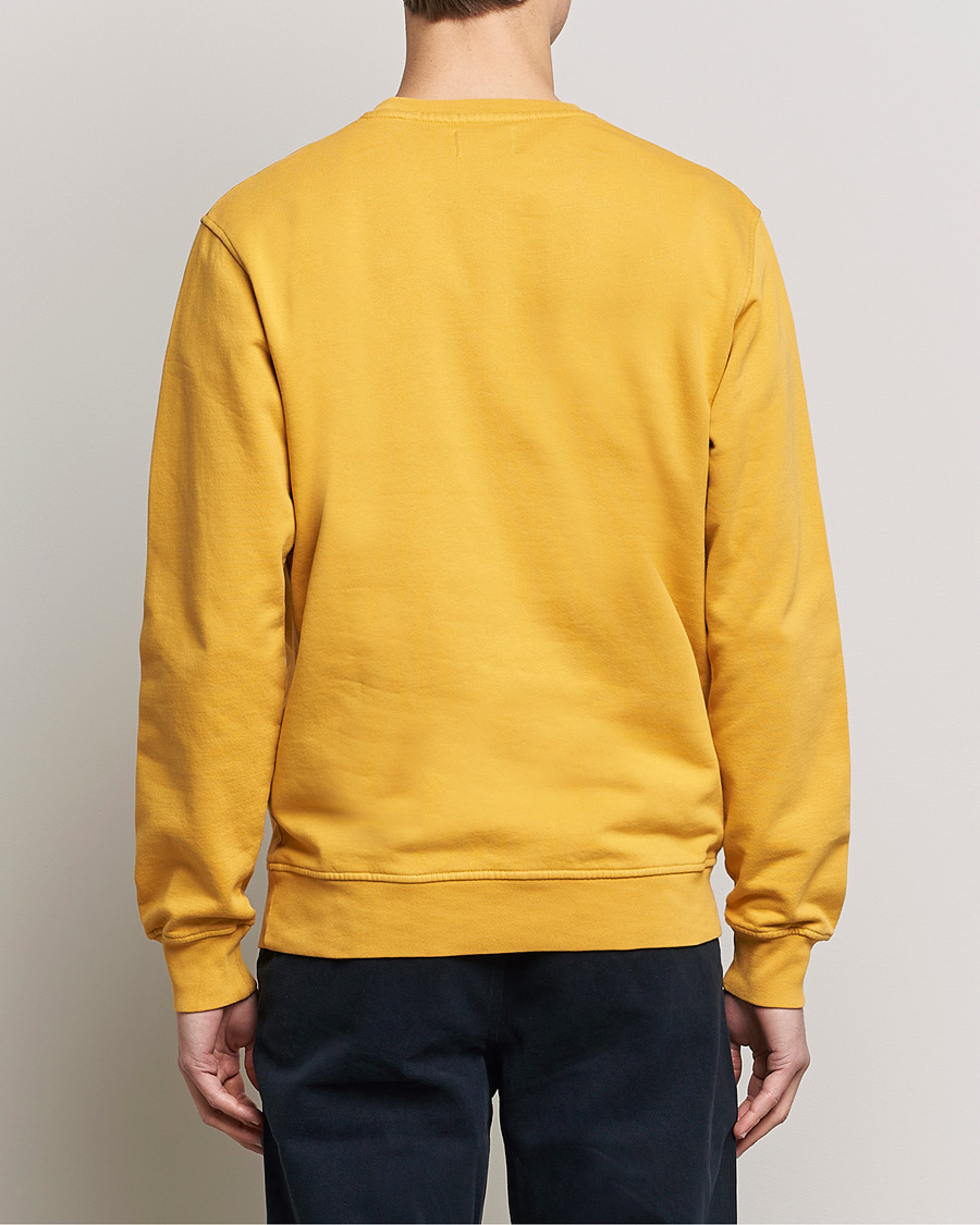 Hombres | Jerséis y prendas de punto | Colorful Standard | Classic Organic Crew Neck Sweat Burned Yellow