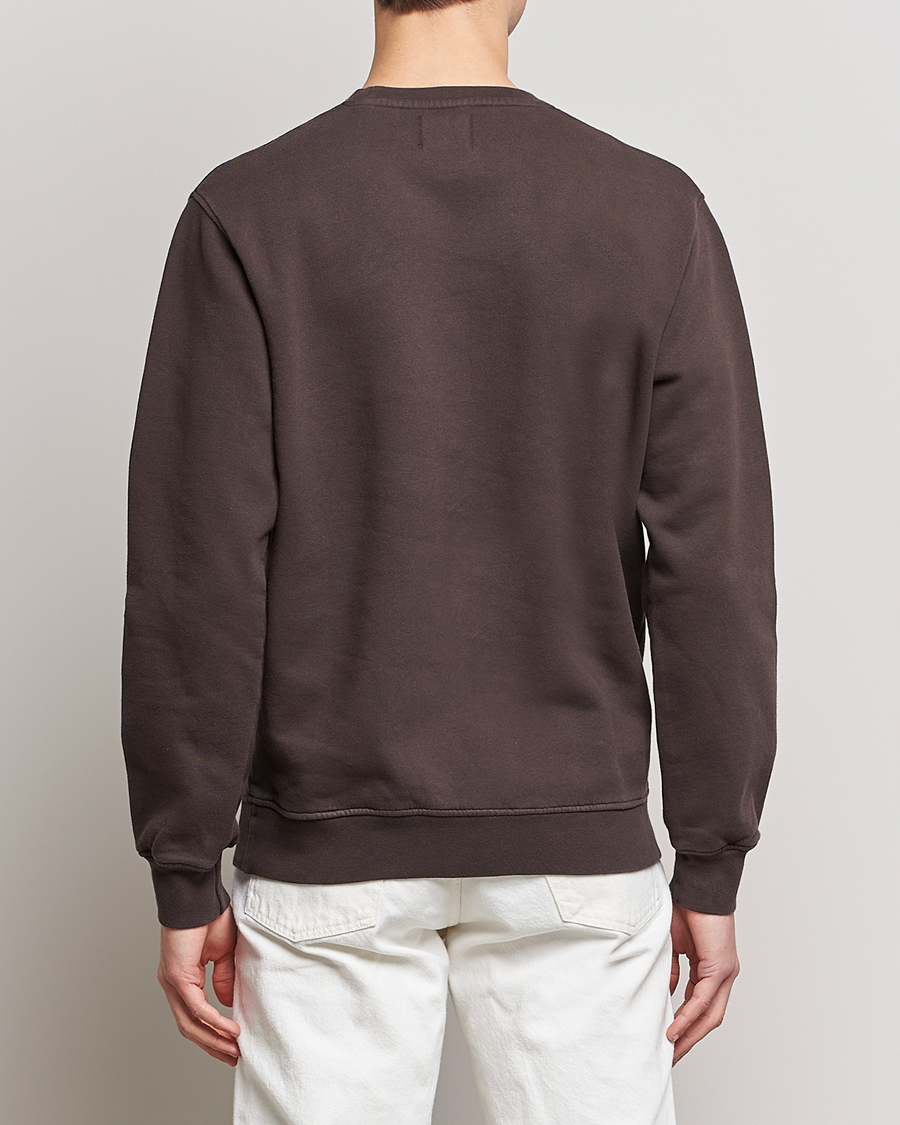 Hombres | Jerséis y prendas de punto | Colorful Standard | Classic Organic Crew Neck Sweat Coffee Brown