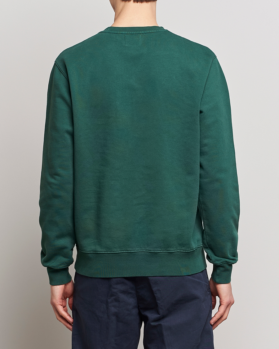 Hombres | Jerséis y prendas de punto | Colorful Standard | Classic Organic Crew Neck Sweat Emerald Green