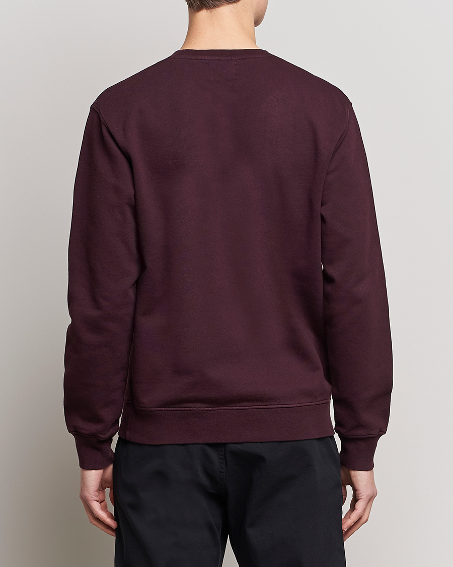 Hombres | Jerséis y prendas de punto | Colorful Standard | Classic Organic Crew Neck Sweat Oxblood Red