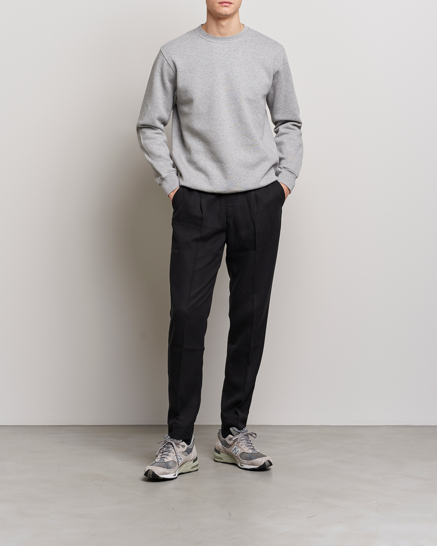 Hombres | Jerséis y prendas de punto | Colorful Standard | Classic Organic Crew Neck Sweat Heather Grey