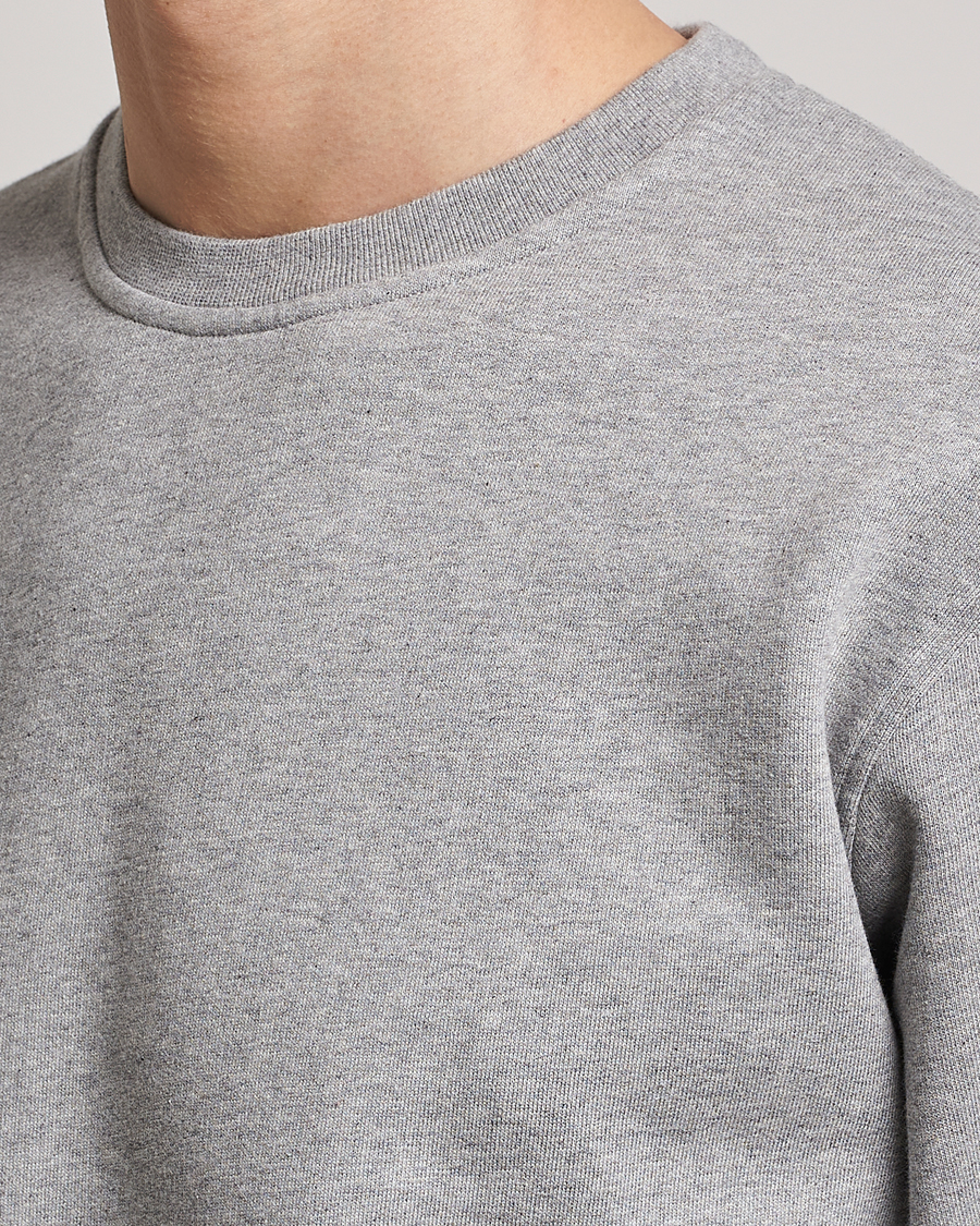 Hombres | Jerséis y prendas de punto | Colorful Standard | Classic Organic Crew Neck Sweat Heather Grey