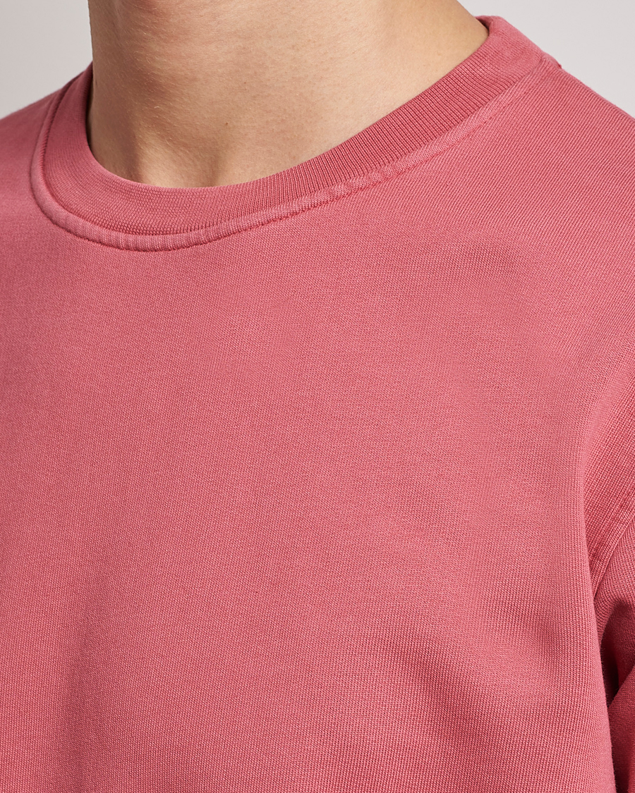 Hombres | Jerséis y prendas de punto | Colorful Standard | Classic Organic Crew Neck Sweat Raspberry Pink