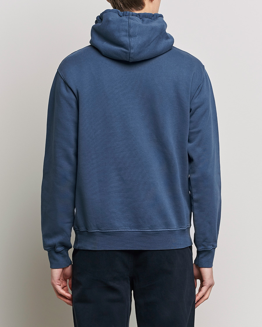 Hombres | Jerséis y prendas de punto | Colorful Standard | Classic Organic Hood Petrol Blue