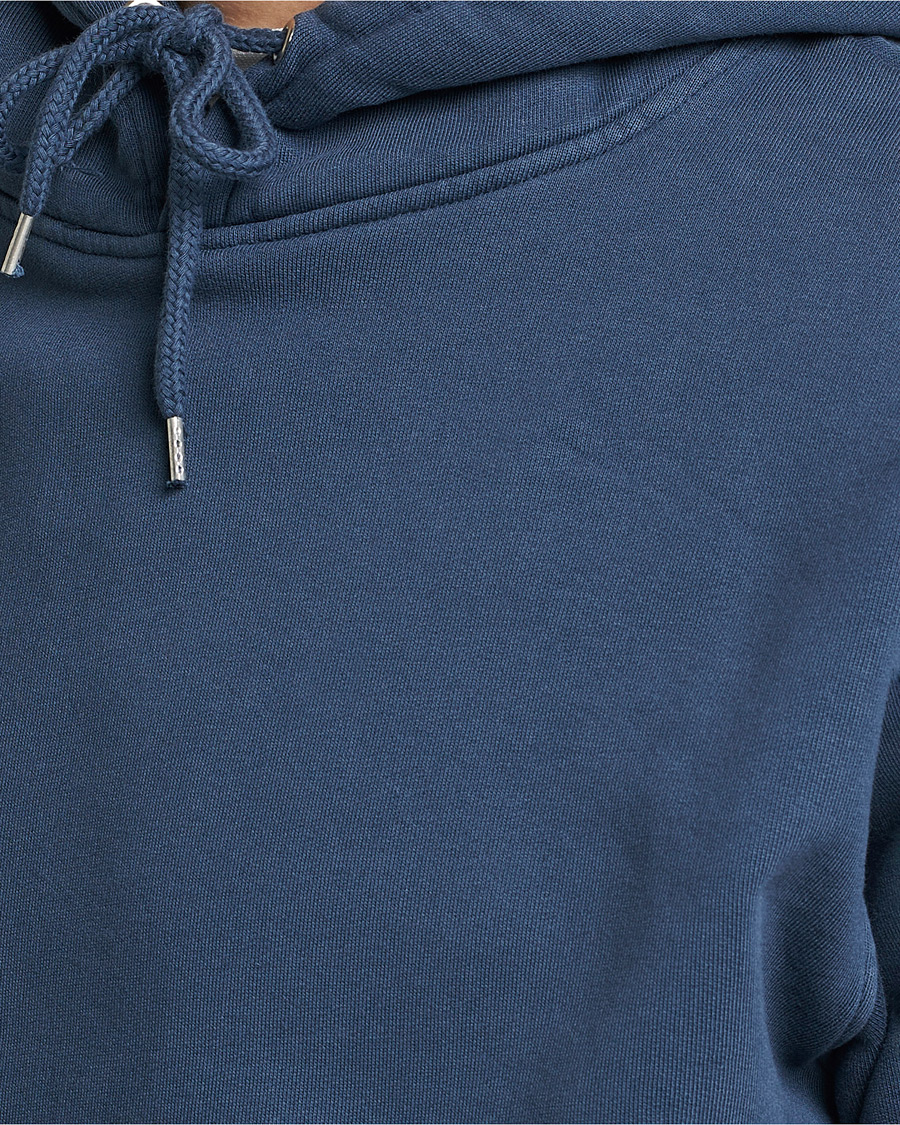 Hombres | Jerséis y prendas de punto | Colorful Standard | Classic Organic Hood Petrol Blue