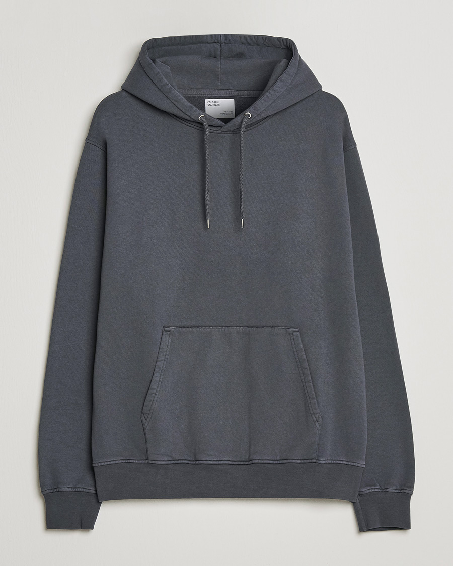 Hombres | Jerséis y prendas de punto | Colorful Standard | Classic Organic Hood Lava Grey