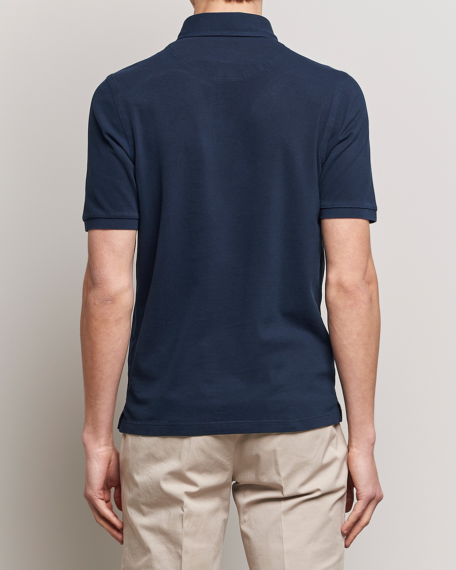 Hombres | Polos | Gran Sasso | Washed Polo Navy