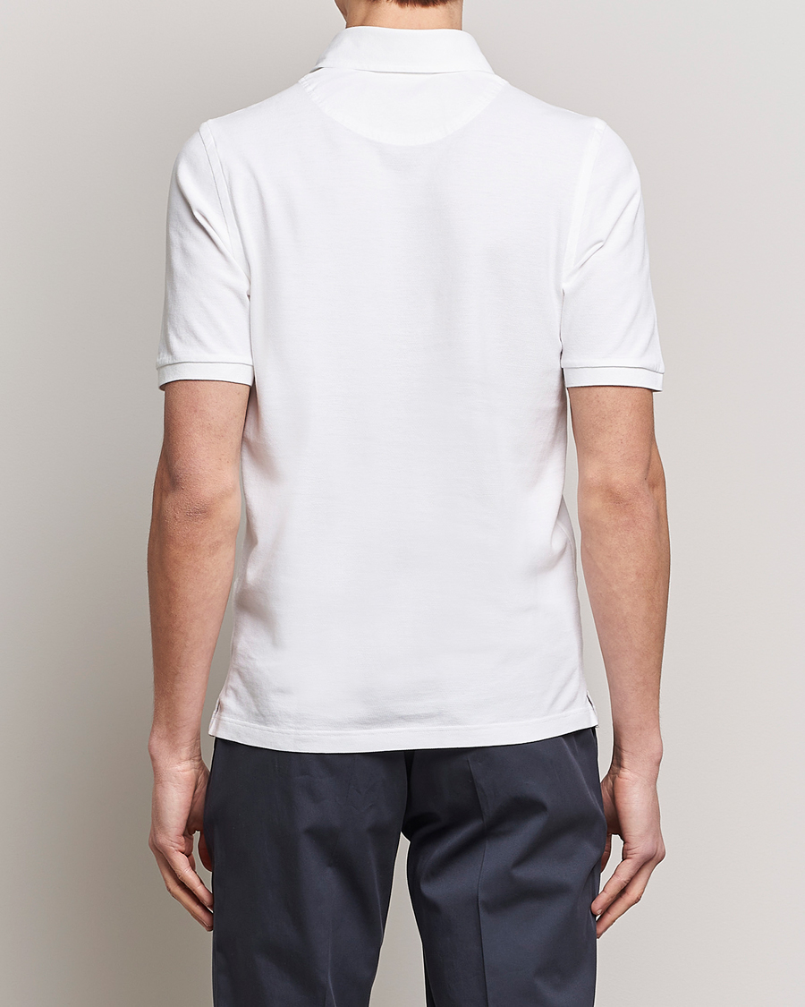 Hombres | Polos | Gran Sasso | Washed Polo White