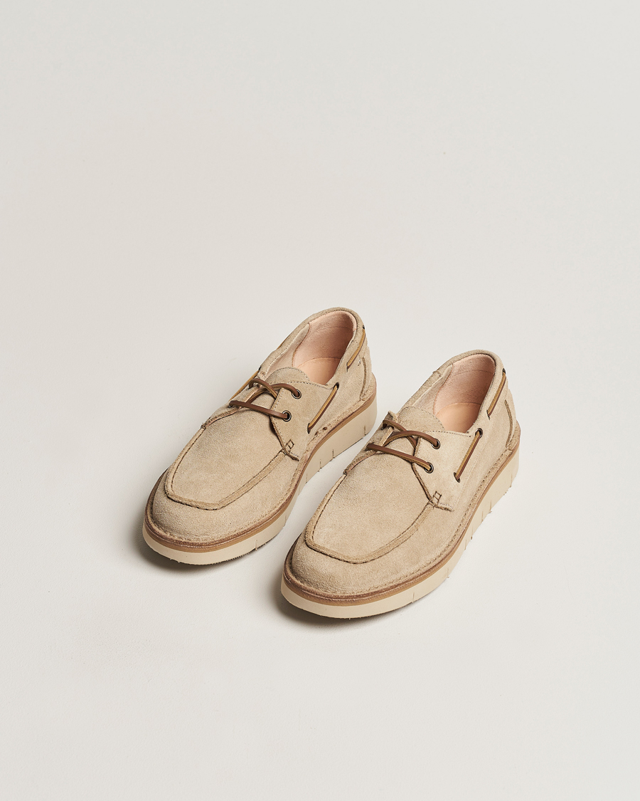 Hombres | Astorflex Boatflex Moccasin Stone Suede | Astorflex | Boatflex Moccasin Stone Suede
