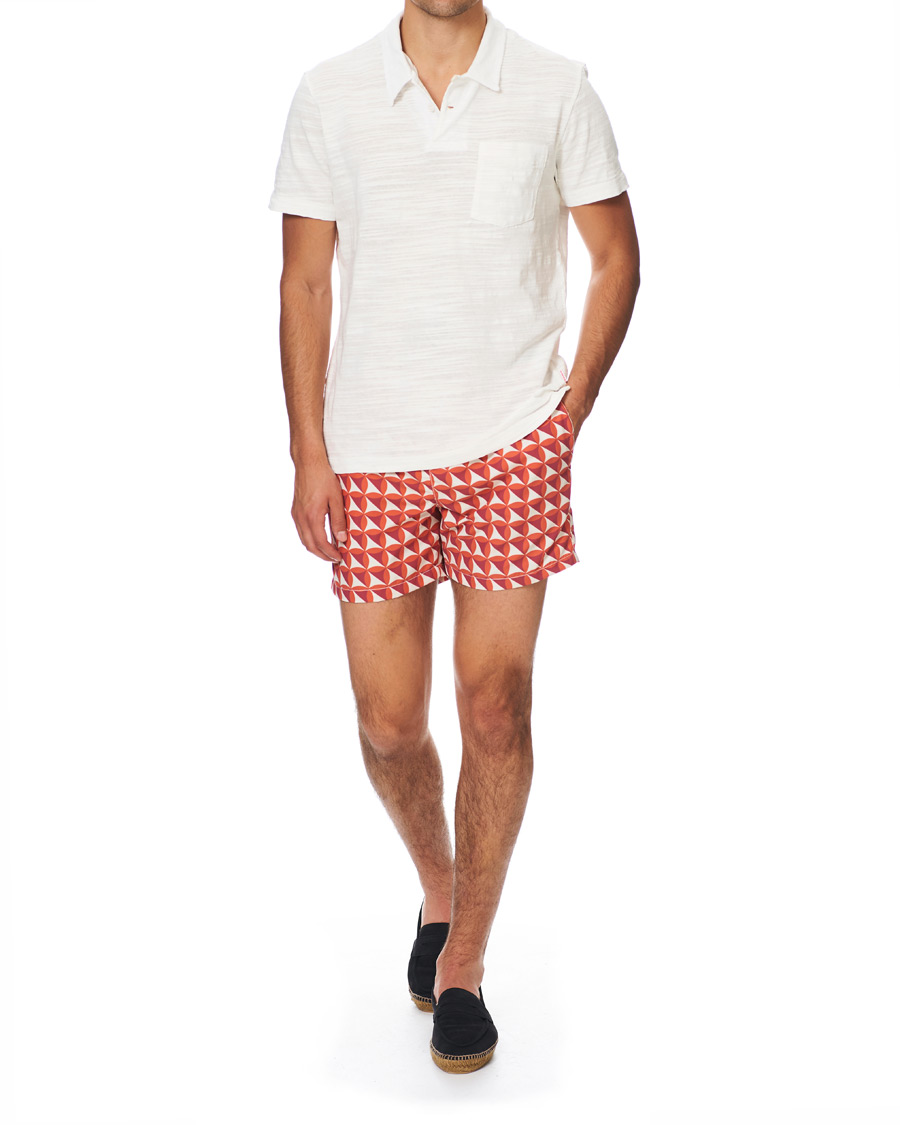 Hombres | Bañadores | Ripa Ripa | Vele Printed Swimshorts Red