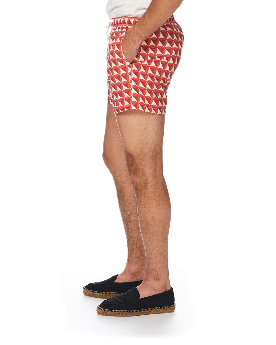 Hombres | Bañadores | Ripa Ripa | Vele Printed Swimshorts Red