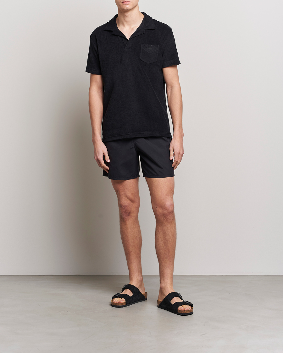 Hombres | Bañadores | Vilebrequin | Moorea Swimshorts Noir