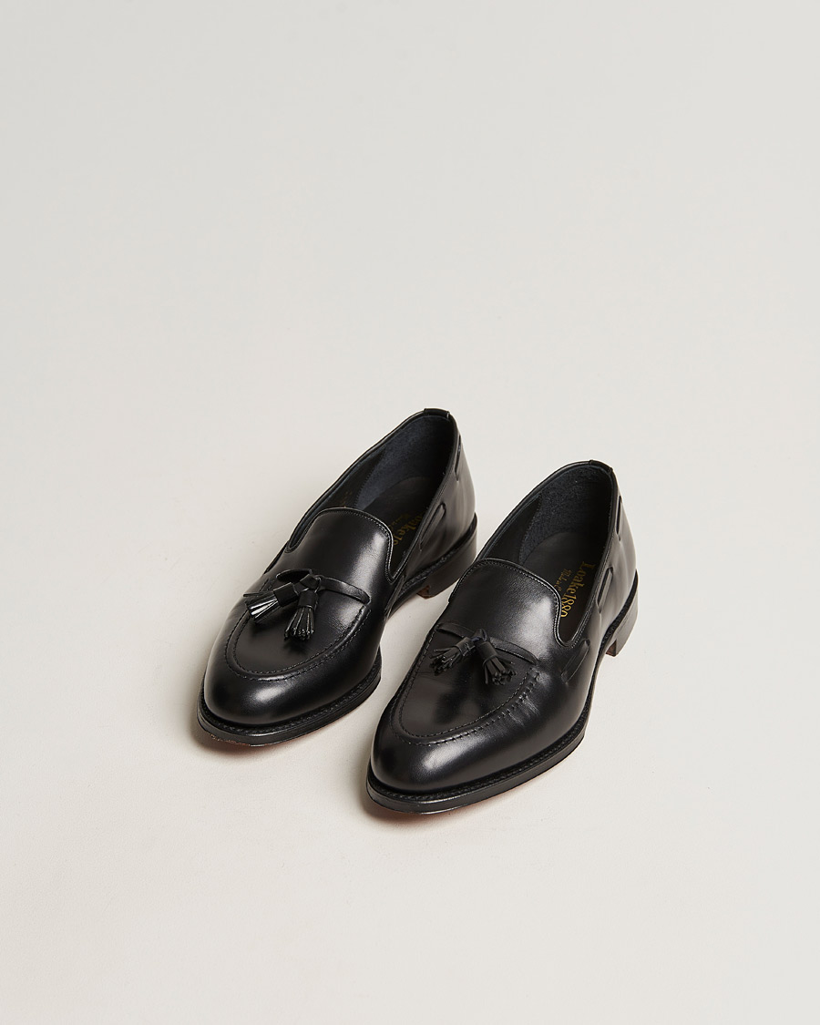 Hombres | Zapatos | Loake 1880 | Russell Tassel Loafer Black Calf